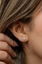 Heliophilia Silver Pendientes de Plata de Ley 925 con Baño de Oro y Circón NRZ999484